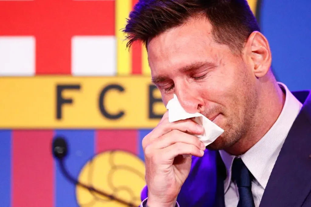Lionel Messi dejó el FC Barcelona a mediados del 2021 tras toda una vida en el club. | Foto: Getty Images.