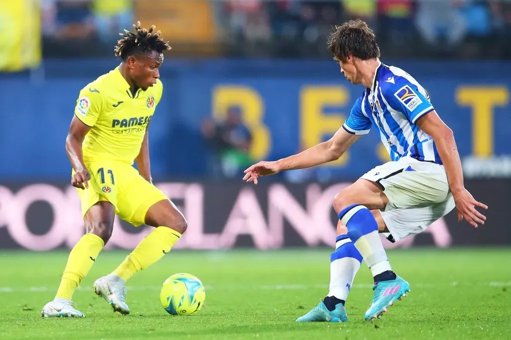 Samuel Chukwueze anotó seis goles y regaló cinco asistencias en la última edición de La Liga. (Eric Alonso/Getty Images).