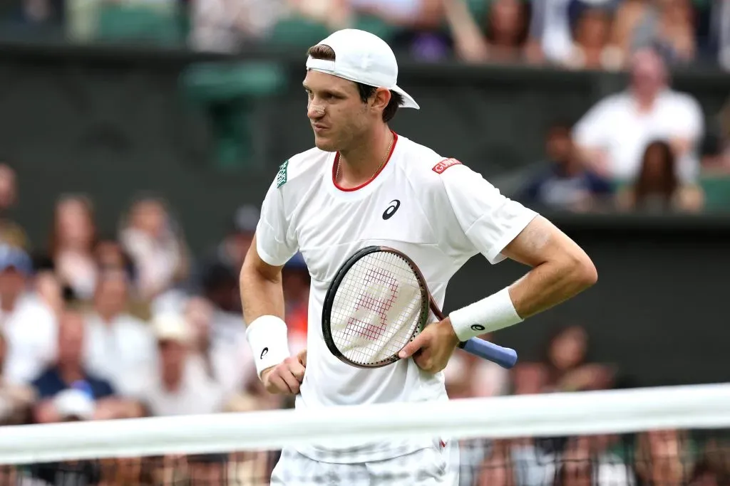 Nicolás Jarry ha tenido una gran temporada, pero todo apunta a que no podrá estar en Santiago 2023. | Foto: Getty