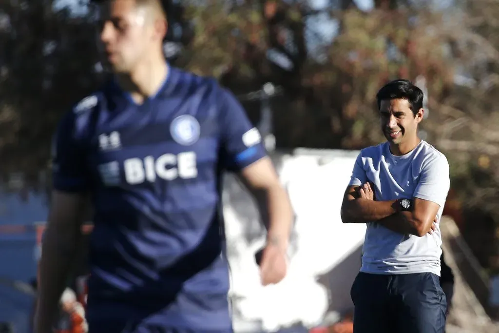 Nicolás Núñez tuvo su primer partido en la UC. Foto: Javier Salvo/Photosport