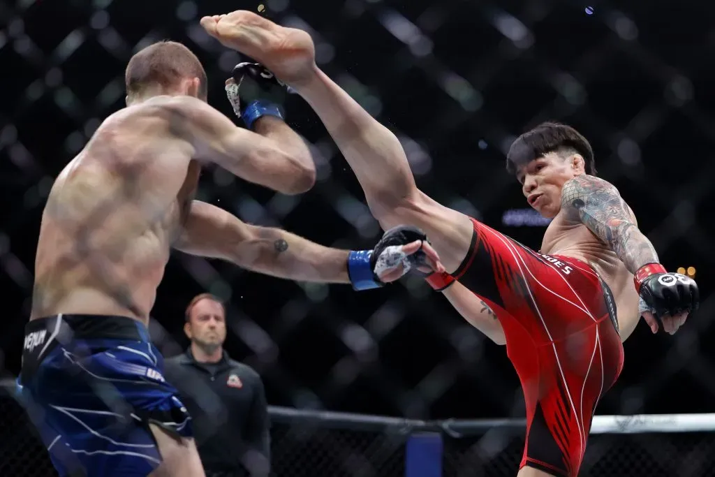 Ignacio Bahamondes vuelve al UFC. La última vez derrotó a Trey Ogden por decisión unánime. Foto: Getty Images.