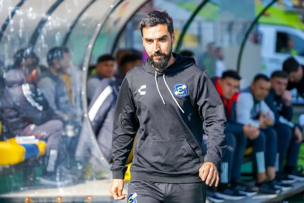 Paqui Meneghini en la derrota de Everton vs. Colo Colo. (Guille Salazar/RedGol).