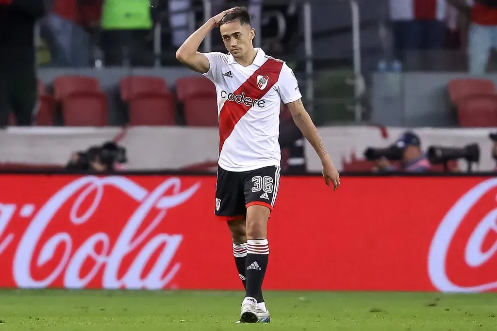 Pablo Solari en el estadio Beira-Rio de Porto Alegre. (Pedro Tesch/Getty Images).