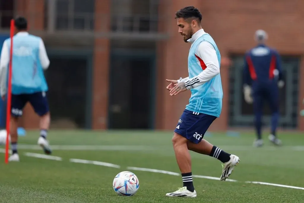 Marcos Bolados en microciclo de La Roja (Carlos Parra/ANFP)