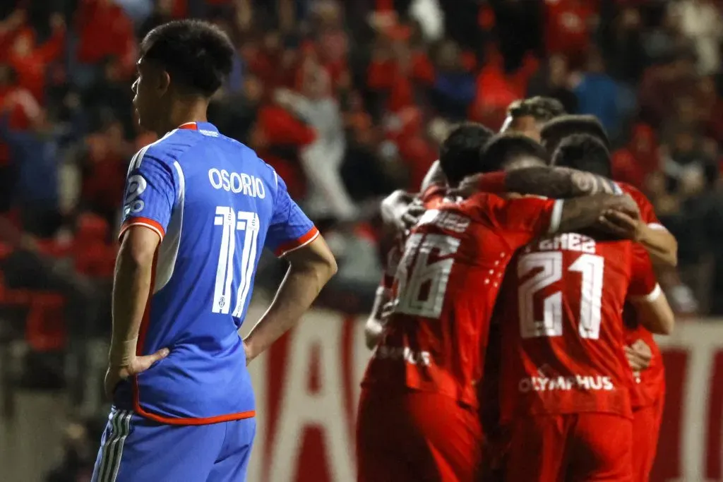 Unión La Calera venció a la U y la dejó herida previo al Superclásico con Colo Colo. Foto: Photosport.