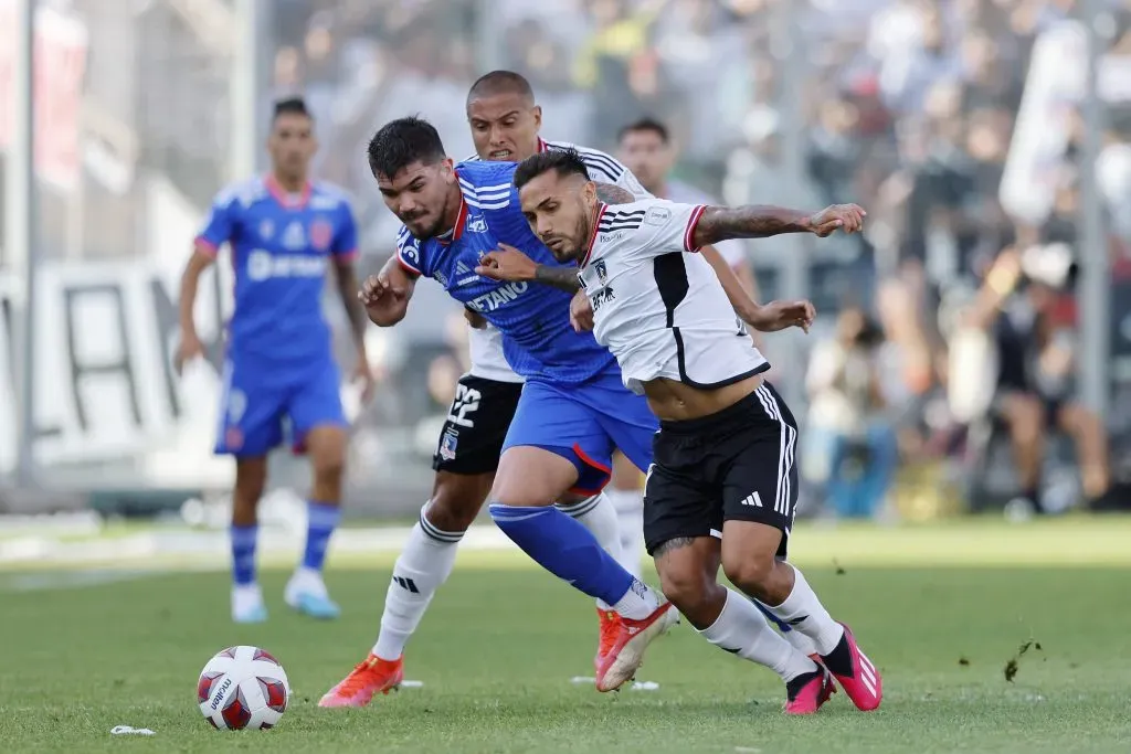 Los azules se juegan todo ante Colo Colo. Foto: Pepe Alvujar/Photosport