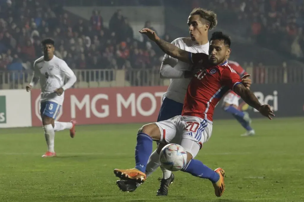 Bolados jugó contra Cuba por la Roja en el proceso de Berizzo (Photosport)