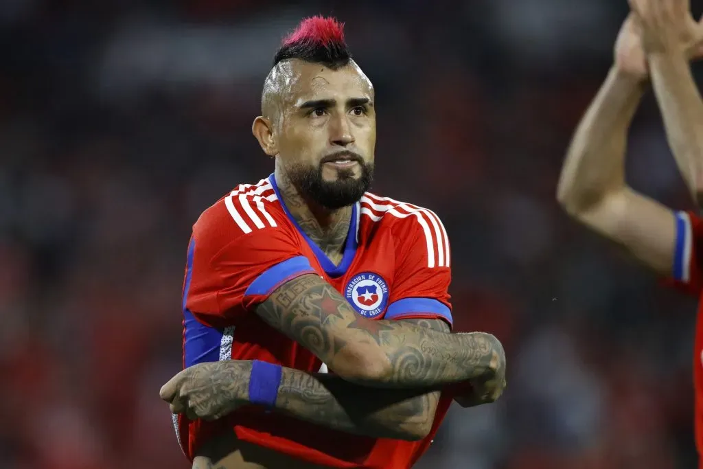 Vidal manifestó su molestia por las entradas (Photosport)