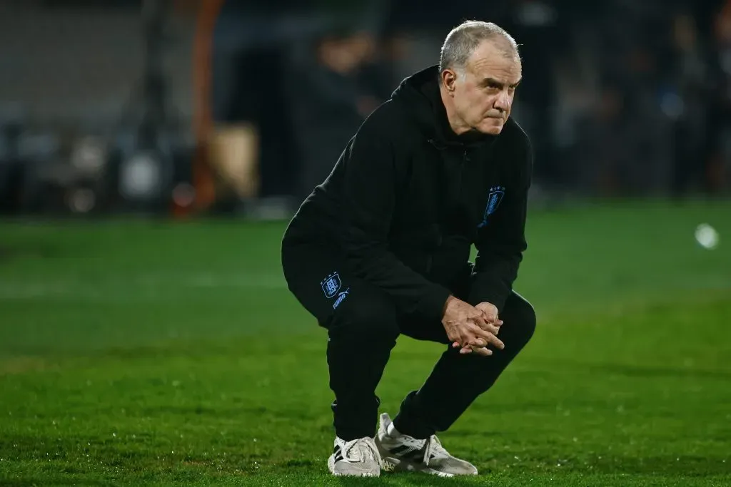 Bielsa afirmó que no alcanzó a trabajar lo suficiente con Uruguay como para haber influido en el triunfo sobre Chile. | Foto: Getty Images