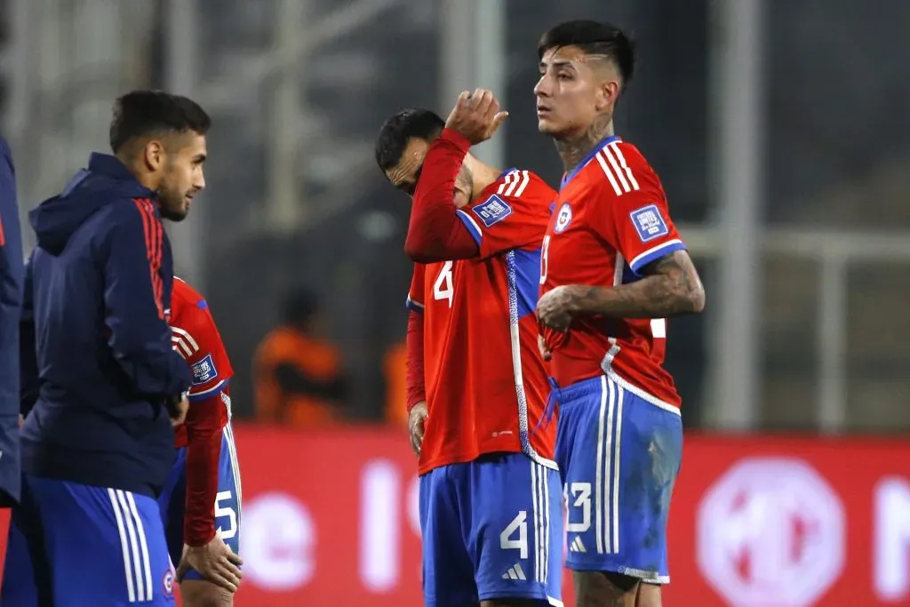 Erick Pulgar quedó con la sensación de que Chile fue superior a Colombia en el 0-0. (Jonnathan Oyarzun/Photosport).