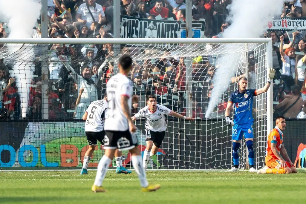 César Fuentes llega encendido tras marcar un doblete ante Cobresal. Foto: Guille Salazar, RedGol.