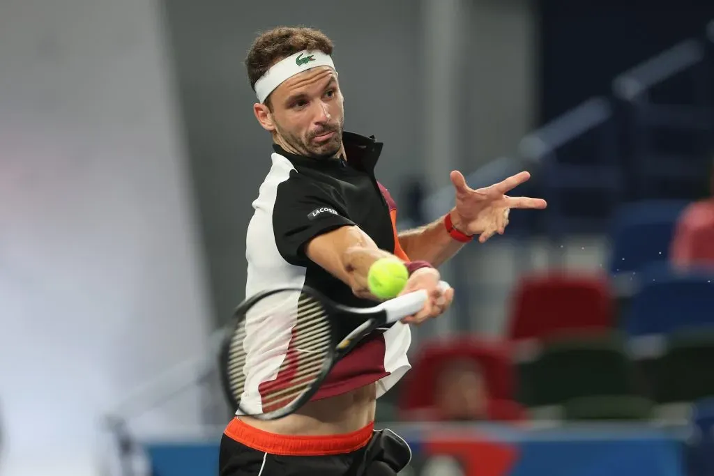 Dimitrov deja en el camino a Alcaraz y aparece en el horizonte de Jarry.  (Photo by Lintao Zhang/Getty Images)