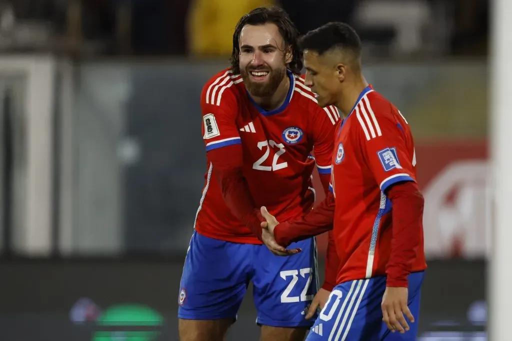 Ben Brereton viene de las eliminatorias pasadas en la Roja: Foto: Andres Pina/Photosport