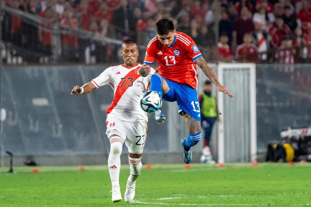 Pulgar quedó suspendido para jugar contra Venezuela (Foto: Guille Salazar)