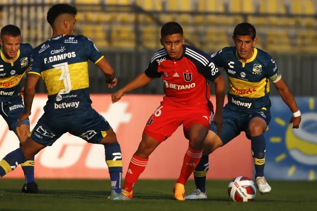 La U necesita seguir el camino del triunfo para soñar con la Copa Sudamericana. Foto: Andres Pina/Photosport