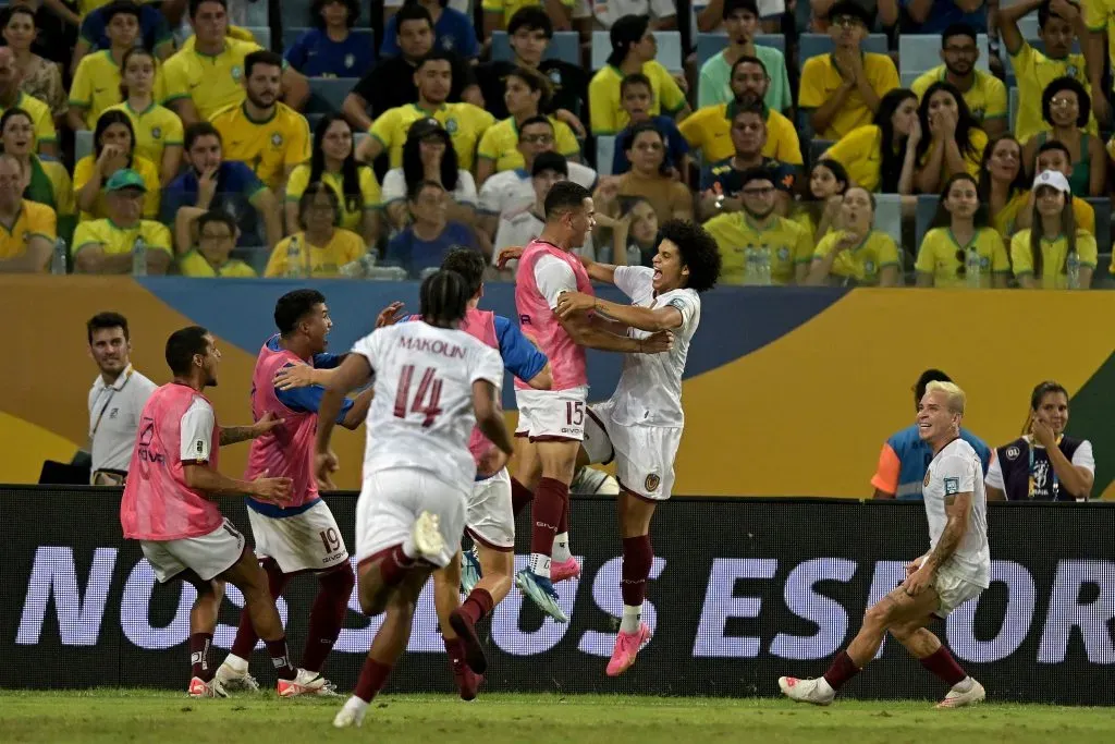 El gol de Eduard Bello desató la alegría en la Vinotinto | Getty Images
