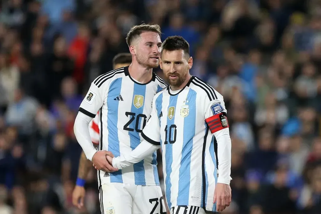 La Selección de Argentina, junto a Lionel Messi a la cabeza, visita a Perú en la próxima jornada de las Eliminatorias Sudamericanas al Mundial del 2026. Foto: Getty Images.