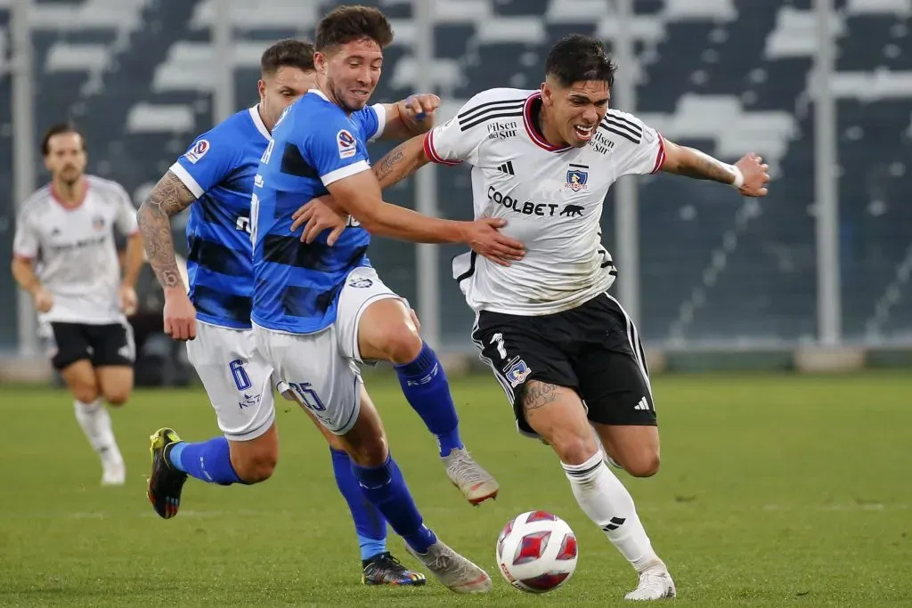 Formado en Colo Colo, ahora está a préstamo en Huachipato desde Fernández Vial. Foto: Sebastian Cisternas/Photosport