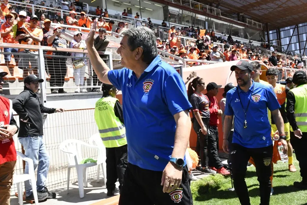 Astorga adelanta que tiene una conversación pendiente con la dirigencia de Cobreloa. Foto: Pedro Tapia/Photosport