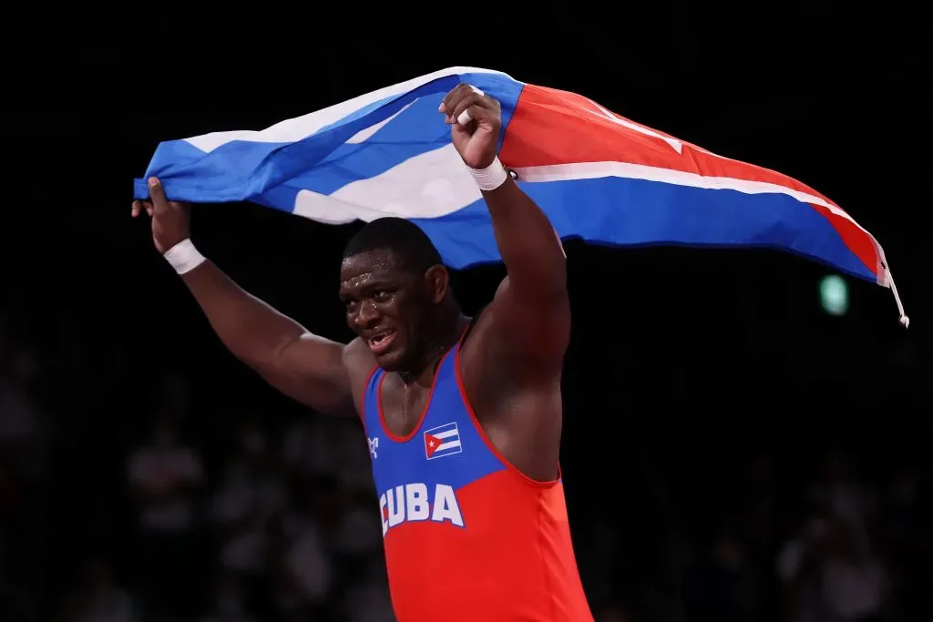 El cubano Mijaín López no dirá presente en los Juegos Panamericanos que se vivirán en Chile. | Foto: Getty