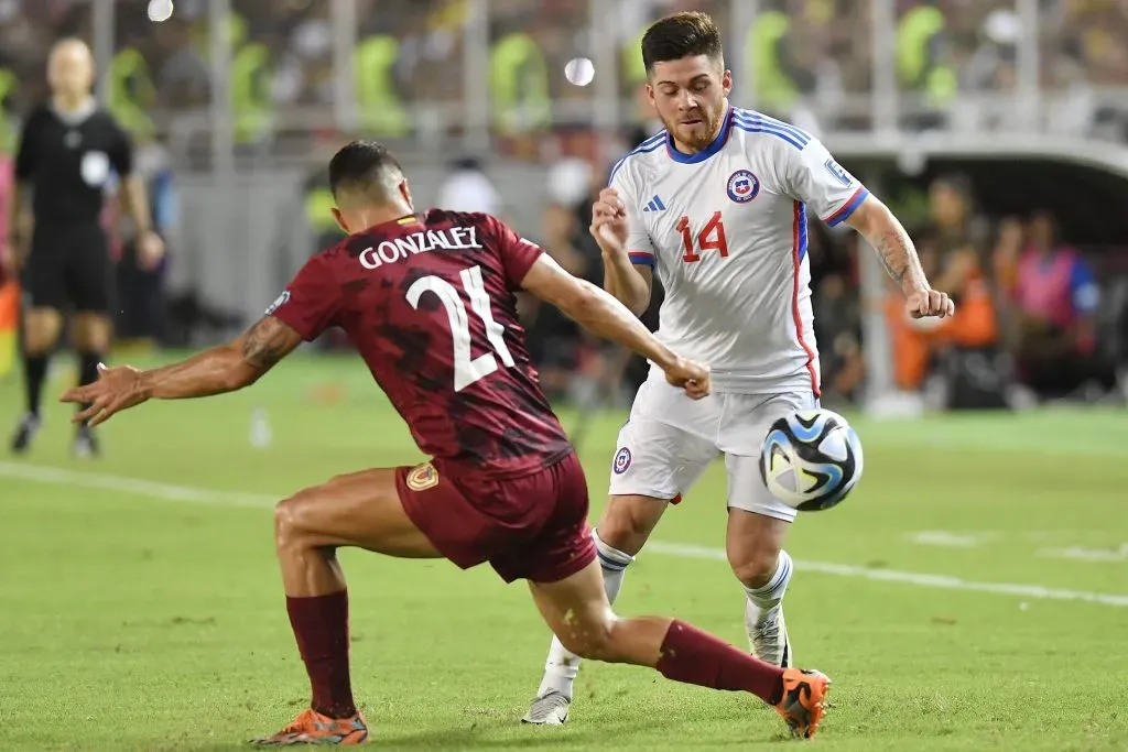 Soteldo, Rondón y Machís anotaron los tres goles de la Vinotinto. | Foto: Photosport