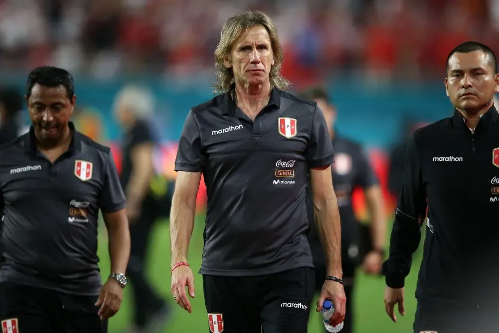 Ricardo Gareca fue subcampeón de la Copa América 2019. | Foto: Photosport