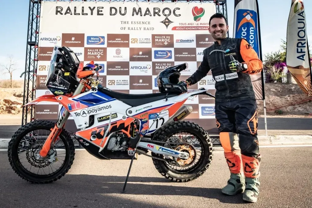 Tomás de Gavardo correrá en el Dakar 2024 gracias al soporte de Fundación Te Apoyamos. | Foto: Prensa Tomás de Gavardo