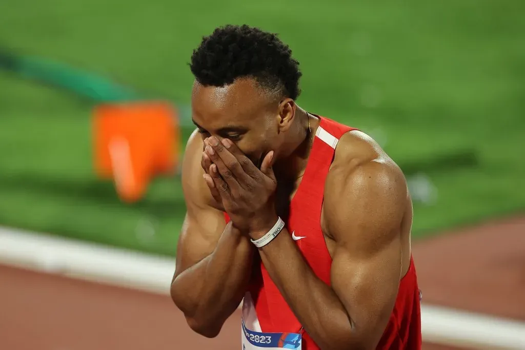 Santiago Ford se coronó como el atleta más completo en Santiago 2023. (Foto de Heuler Andrey/Santiago 2023 via Photosport).