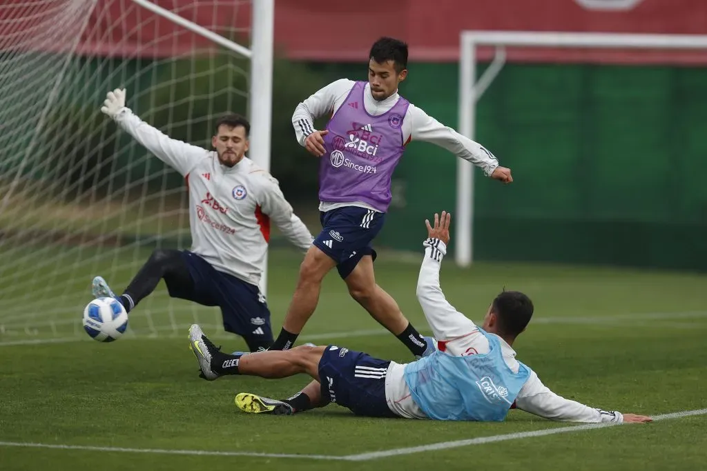 Chile afina los detalles para su debut en Santiago 2023 ante México. La formación está lista. Foto: Comunicaciones La Roja.