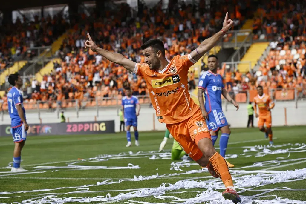 La U no pudo en su visita a Cobreloa en Calama. Foto: Pedro Tapia/Photosport