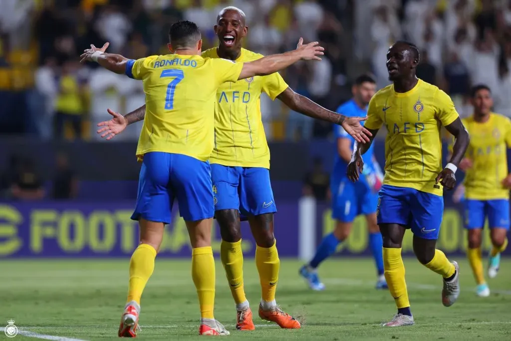 Cristiano Ronaldo estiró su racha con un doblete en la AFC Champions League. Foto: Comunicaciones Al Nassr.