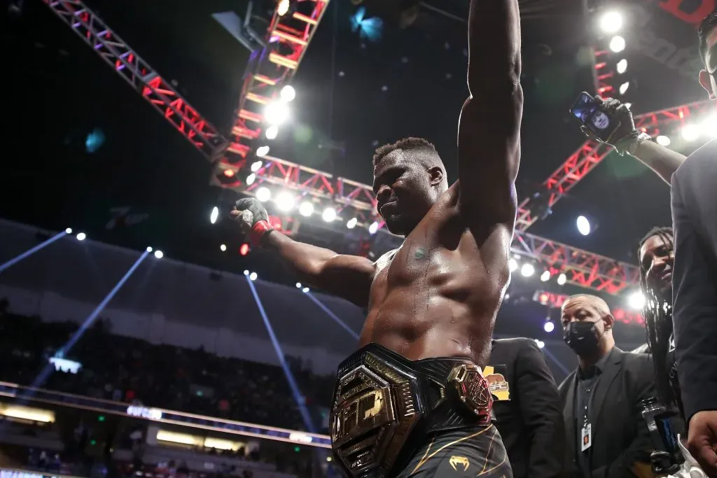 Francis Ngannou tuvo su último combate en UFC en enero del 2022. (Foto: Getty)