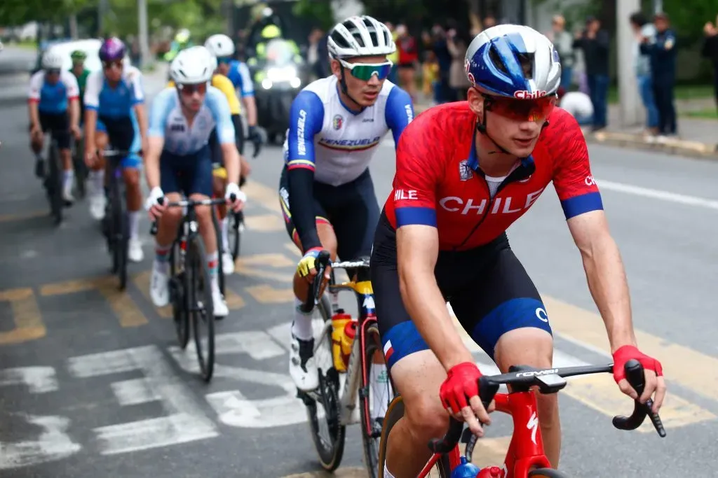 Aunque no era su especialidad, Vidaurre lo dio todo en ciclismo ruta | Team Chile