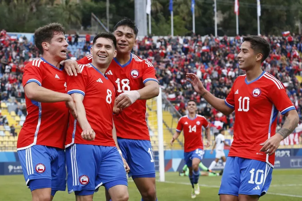 La selección chilena no ha recibido goles y ya lleva 7 tantos convertidos. Foto: Photosport.