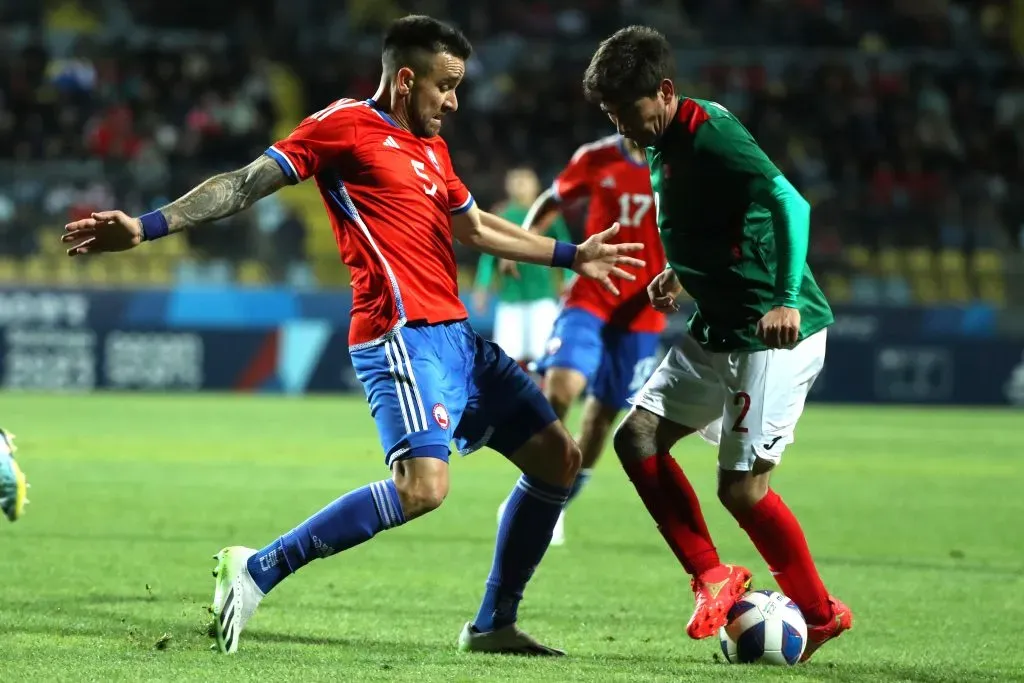 La Roja va por Estados Unidos en la semifinales de los Juegos Panamericanos Santiago 2023. Foto de Carlos Succo/Santiago 2023 via Photosport.