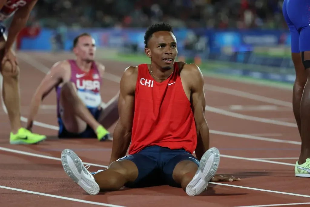 Santiago Ford se transformó en el gran ganador del Decatlón de los Juegos Panamericanos 2023. Foto: Photosport.