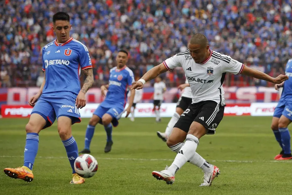 Ignacio Tapia recibe la confianza de Pellegrino en Universidad de Chile. Foto: Felipe Zanca/Photosport