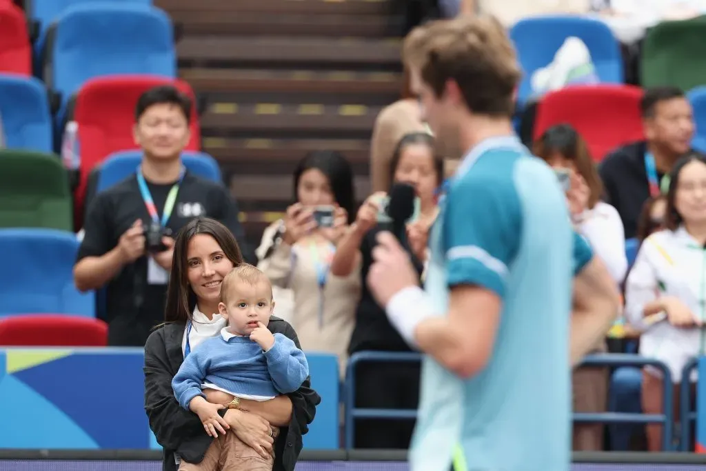 La familia de Nicolás Jarry lo sigue por el circuito ATP. | Foto: Getty