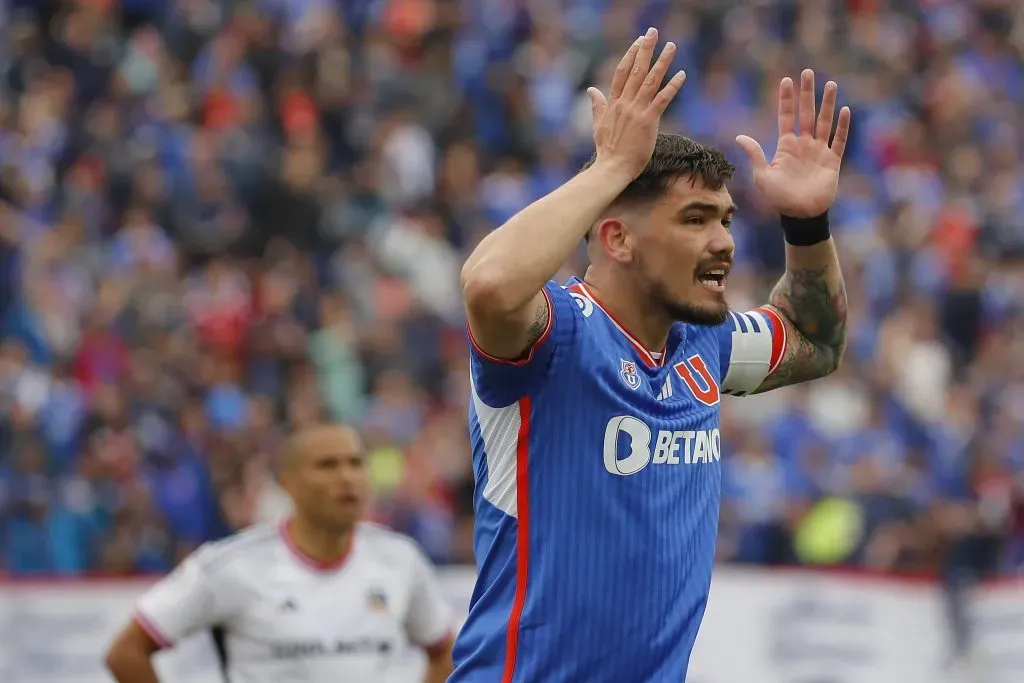 El capitán de Universidad de Chile confiesa que no están concentrados. Felipe Zanca/Photosport