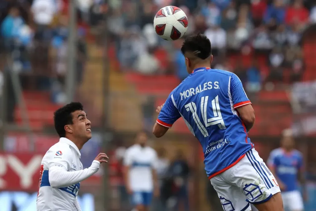 Morales sumó un nuevo partido a gran nivel con la U. | Foto: Photosport
