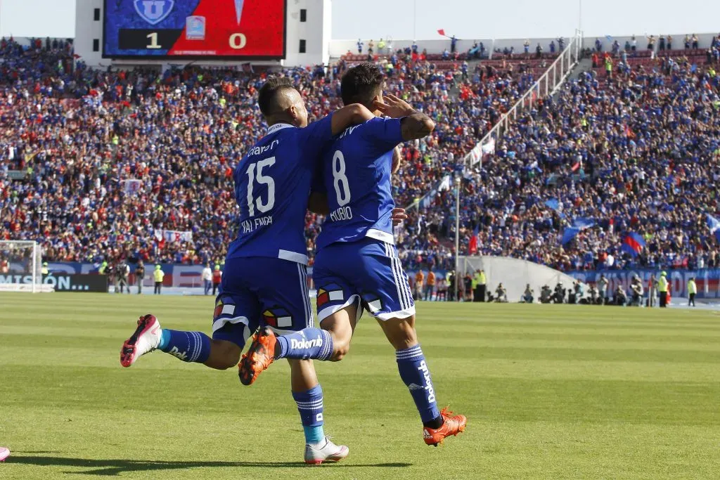 Patricio Rubio marcó 36 goles con la camiseta de Universidad de Chile. Foto: Marcelo Hernández/Photosport