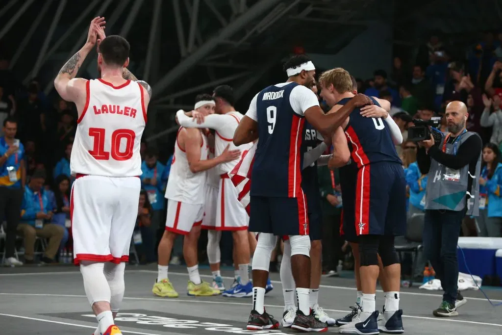 El básquetbol 3×3 sacó medalla de plata en Santiago 2023