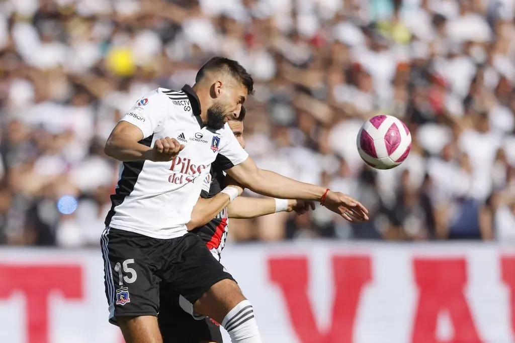 Emiliano Amor sumará sus primeros minutos con Colo Colo esta temporada. Foto: Pepe Alvujar/Photosport