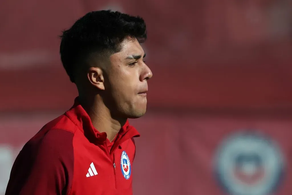 Damián Pizarro entrena desde el lunes con la selección chilena. Foto: Jonnathan Oyarzun/Photosport