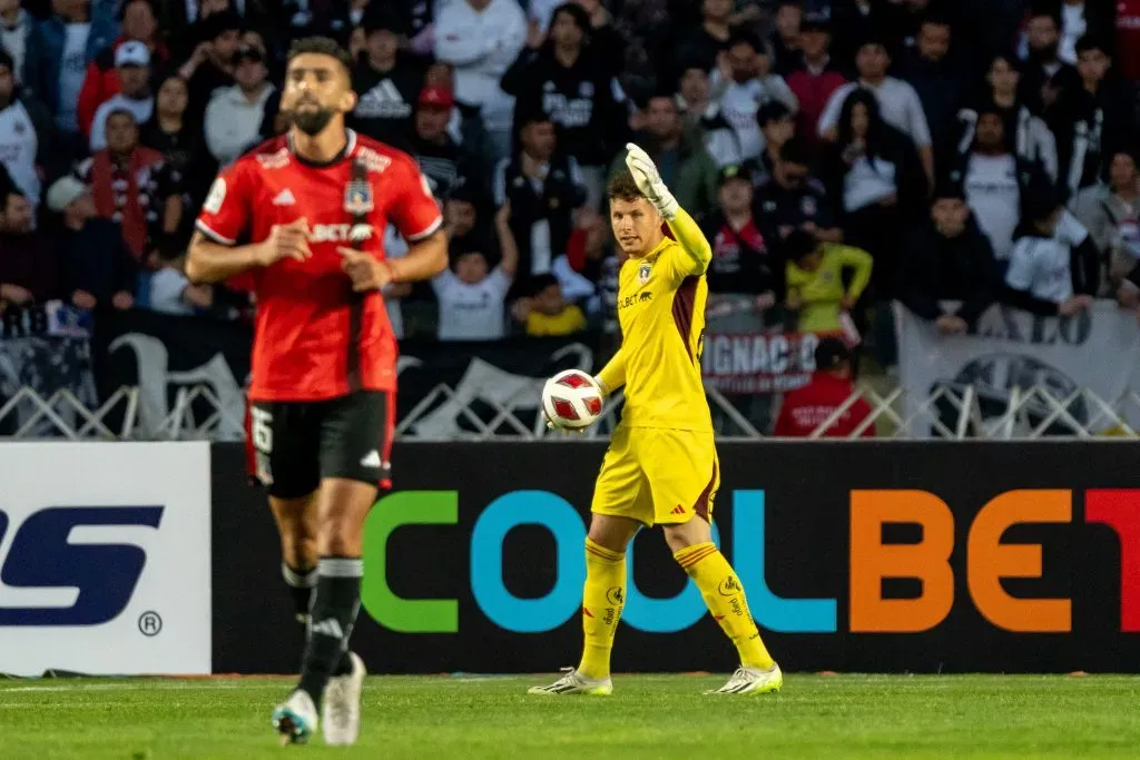 El portero valora su inclusión en el duelo ante River, pero ahora se enfoca en la juvenil. Foto: Guille Salazar / Redgol.