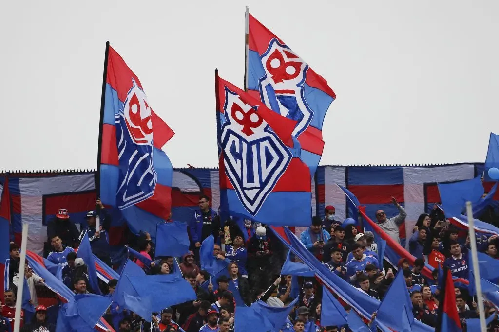 Este 2023, Universidad de Chile fue local en el Estadio Santa Laura, debido a que el Estadio Nacional y su entorno se preparaban para los Juegos Panamericanos y Parapanamericanos Santiago 2023. Foto: Felipe Zanca/Photosport.