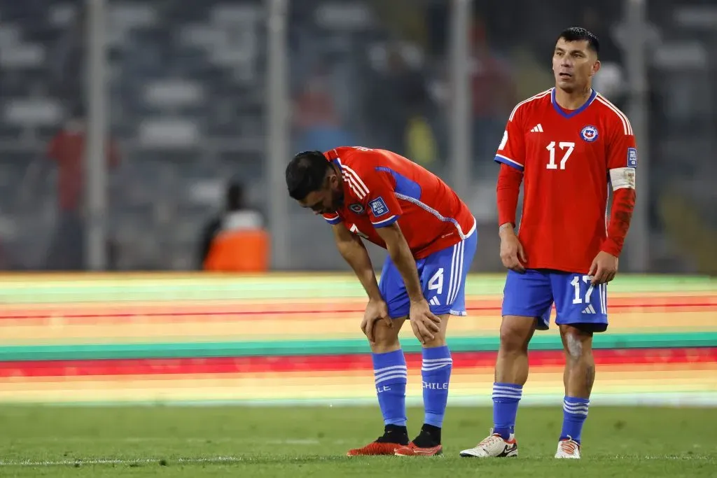 Chile suma un solo triunfo en las Eliminatorias. Imagen: Photosport.