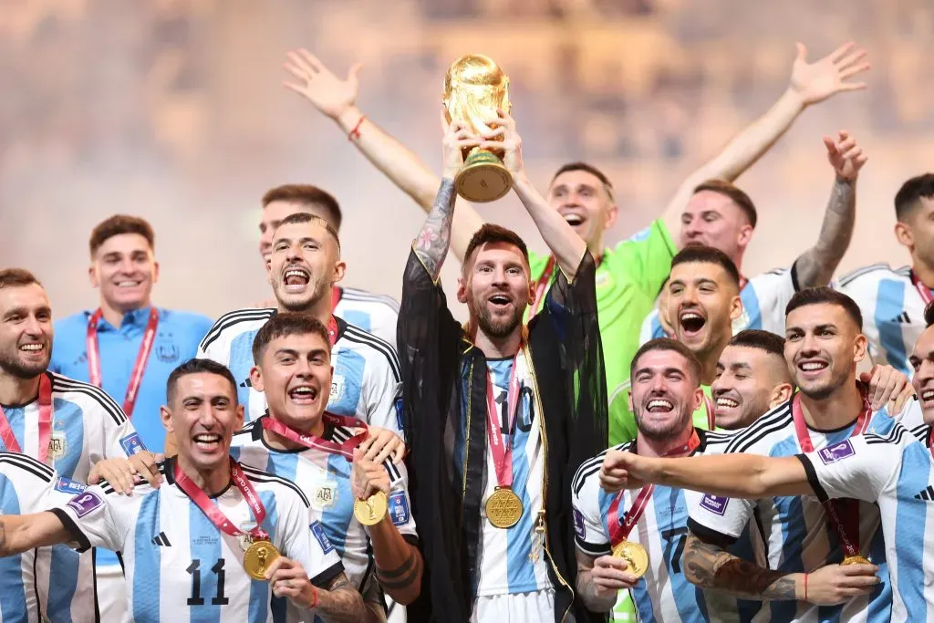 Argentina es el último campeón del mundo. Imagen: Getty.