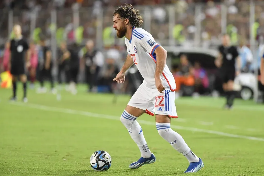 Ben Brereton Díaz volvió a jugar de centrodelantero y mostró un buen nivel en las pocas chances que tuvo. Foto: Photosport.