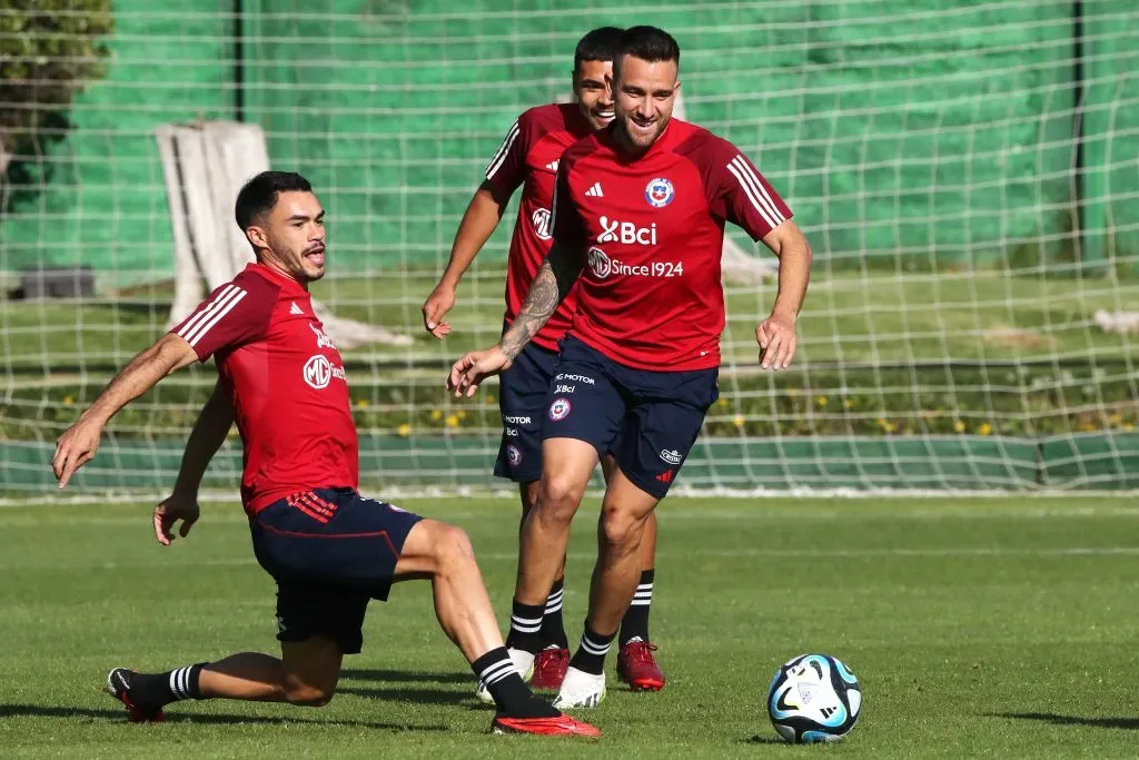 Matías Zaldivia fue parte de la selección chilena en las eliminatorias. Foto: Jonnathan Oyarzun/Photosport